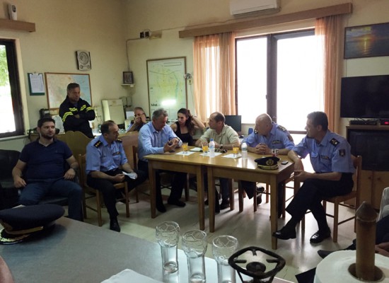 Άριστο το επίπεδο συνεργασίας μεταξύ Δήμου Σοφάδων και Πυροσβεστικής