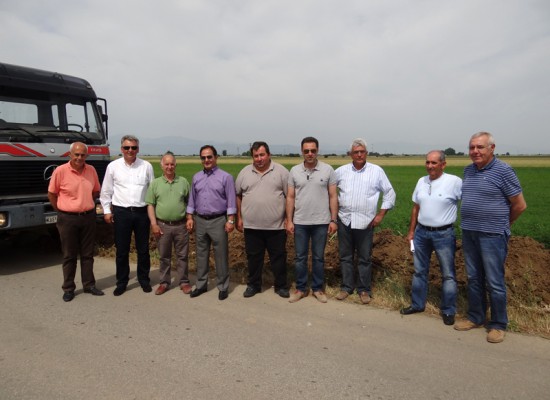 4.500 στρέμματα στο Δήμο Σοφάδων θα ποτίζονται από τον υπόγειο αγωγό άρδευσης