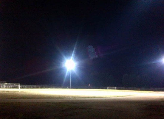 Ανοιχτό και το βράδυ το Δημοτικό Στάδιο Σοφάδων