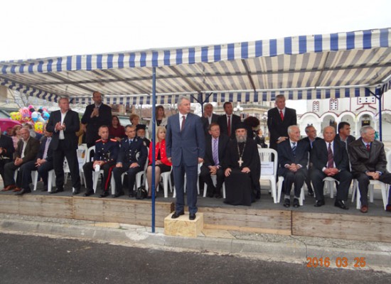 Με λαμπρότητα οι εκδηλώσεις για την επέτειο της 25ης Μαρτίου στους Σοφάδες