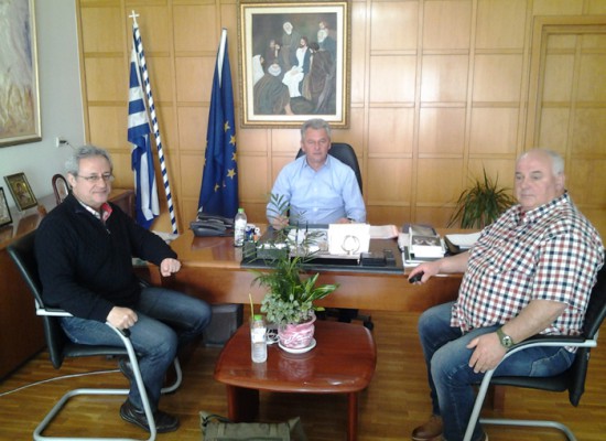 Συνάντηση Θάνου Σκάρλου με τον Διοικητή της 5ης ΥΠΕ