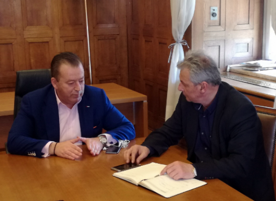 Συνάντηση Θάνου Σκάρλου με τον Υφυπουργό Αγροτικής Ανάπτυξης για θέματα πρωτογενή τομέα του Δήμου Σοφάδων