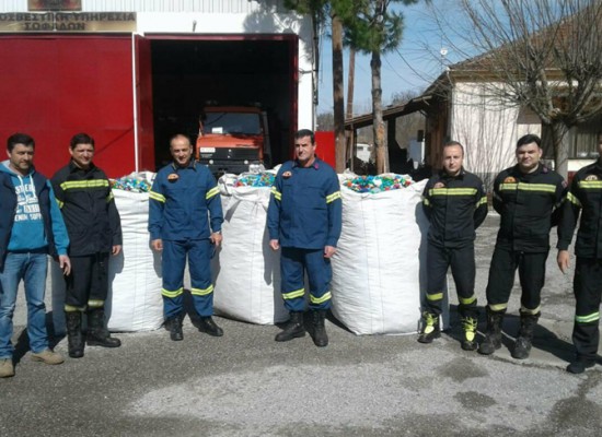 Χιλιάδες καπάκια «μοιράζουν» ελπίδα