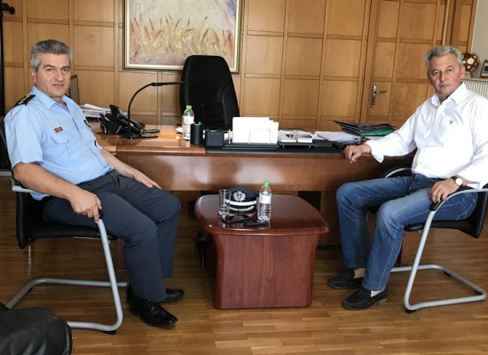Συνάντηση Δημάρχου Σοφάδων με τον νέο Αστυνομικό Διευθυντή Καρδίτσας