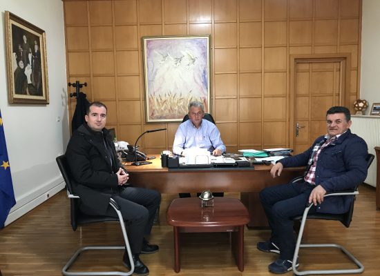 Στον Δήμαρχο Σοφάδων ο Πρόεδρος του Ερυθρού Σταυρού Καρδίτσας