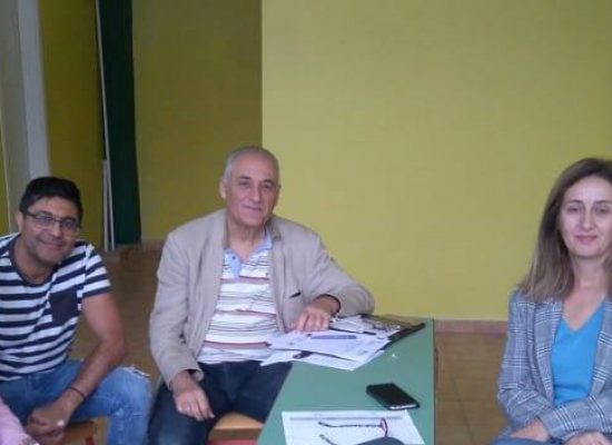 Συνάντηση εργασίας του Παραρτήματος Ρομά με τον  Διευθυντή της ΑΚΝΑ  Μπέλλη Βασίλειο