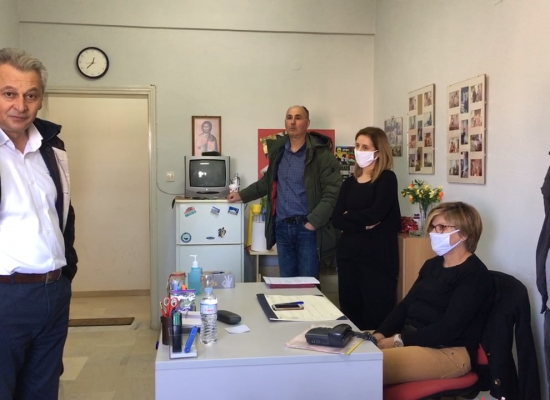 Συνάντηση Δημάρχου Σοφάδων με εργαζομένους του Βοήθεια στο Σπίτι