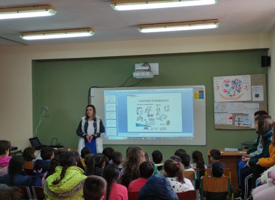 ΔΡΑΣΗ ΕΝΗΜΕΡΩΣΗΣ ΓΙΑ ΕΝΔΟΣΧΟΛΙΚΟ ΕΚΦΟΒΙΣΜΟ από  την  Eιδική Παιδαγωγό του Δήμου και του Κέντρου Κοινότητας  Σοφάδων