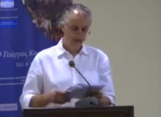 Ομιλία του συγγραφέα Δημήτριου Αγγελή στο Αηδονοχώρι