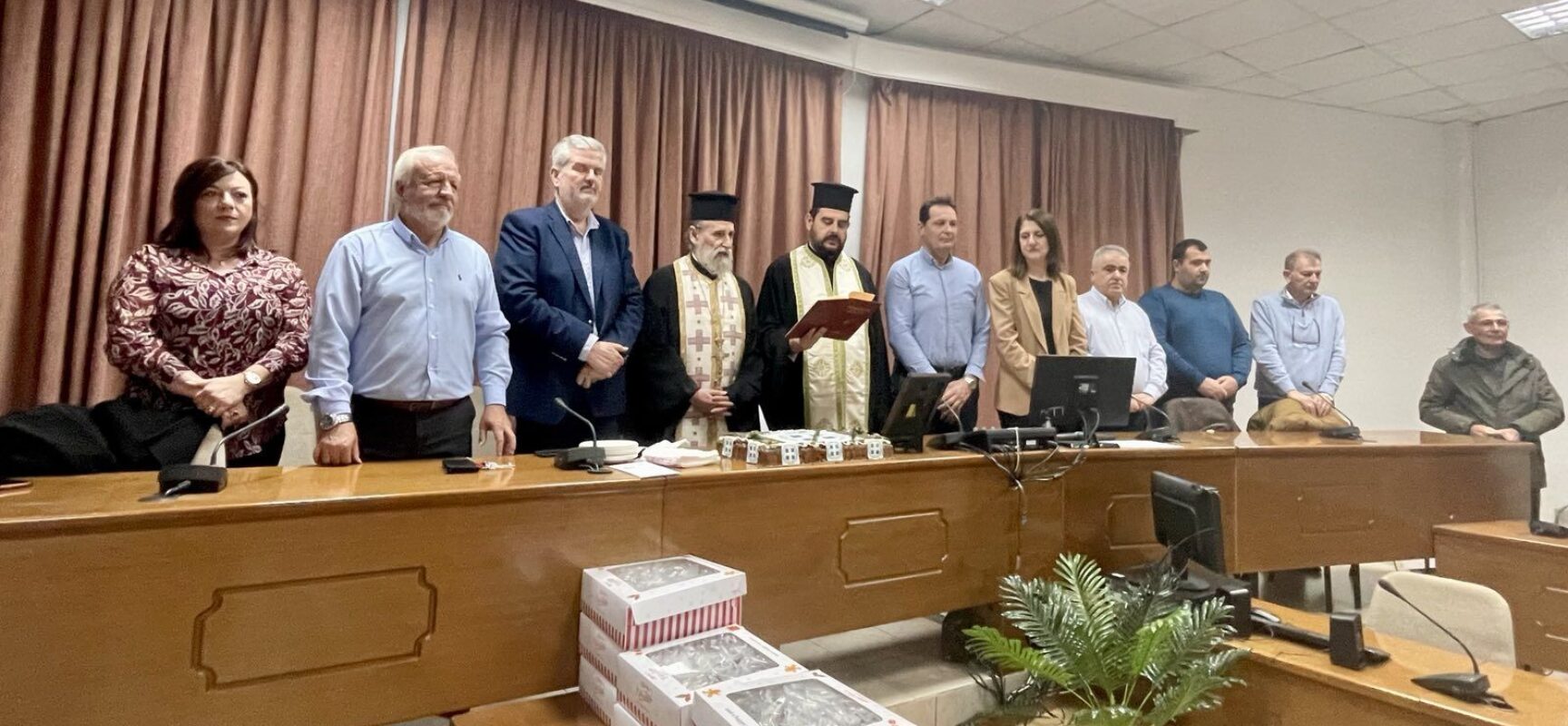 Κοπή Πρωτοχρονιάτικης Πίτας Δήμου Σοφάδων