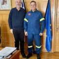 Εθιμοτυπική επίσκεψη του νέου Διοικητή Πυροσβεστικών Υπηρεσιών στον Δήμαρχο Σοφάδων