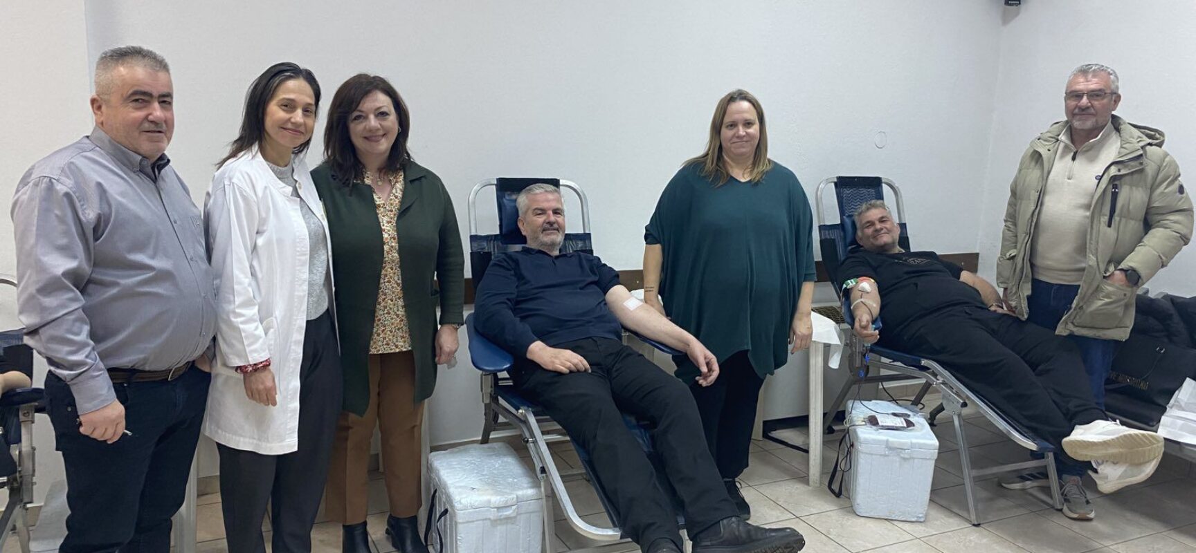 Με επιτυχία η Εθελοντική Αιμοδοσία και η κοπή της Πρωτοχρονιάτικης Πίτας στον Δήμο Σοφάδων.